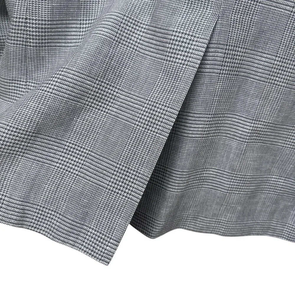 JOS. A. BANK Mens Sport Coat 41R Gray Glen Plaid Linen Wool Jacket Blazer